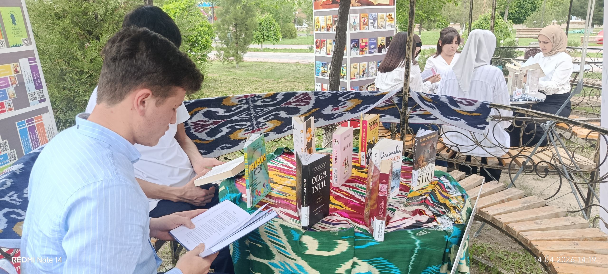 Yangi adabiyotlarni birga oʻqiymiz