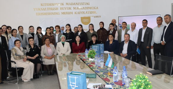 “Kitobsevar millat” shiori ostidagi  “VI Respublika “Kitobxonlik haftaligi” doirasida kitob taqdimotlari